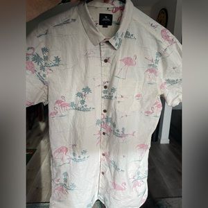 Like new Rip Curl Hawaiian shirt